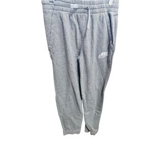 Nike Gray Sweatpants Boys Joggers Training Gym Running Athletic Pants